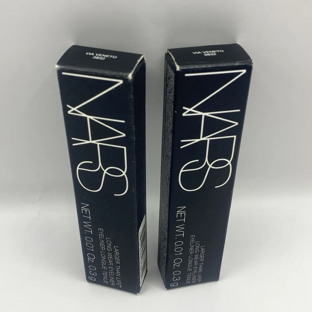 2x NARS Larger Than Life Long-Wear Eyeliner Via Veneto Mini Travel Size